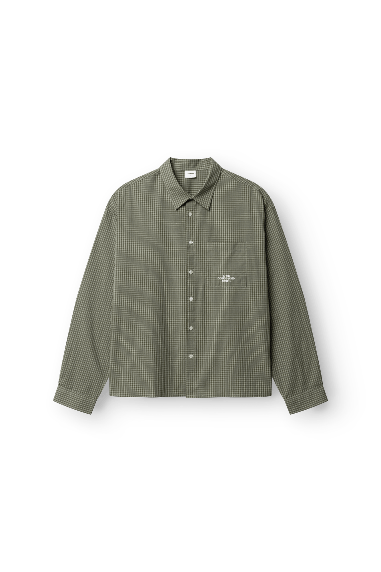 ARKK Apparel ARKK Checkered Shirt | Vintage Green Shirt